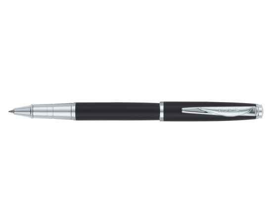Ручка-роллер Pierre Cardin GAMME Classic. Цвет - черный матовый. Упаковка Е.
