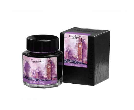 Флакон чернил Pierre Cardin 30мл, серия CITY FANTASY цвет Elizabeth Purple (Лиловый Элизабет)