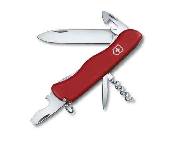 Нож перочинный Picknicker, 111 мм, 11 функций, 601126, Цвет: красный