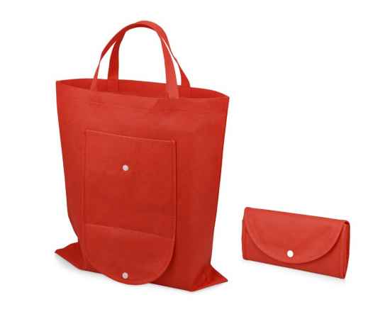 Складная сумка Plema из нетканого материала, 5-12026803, Цвет: красный