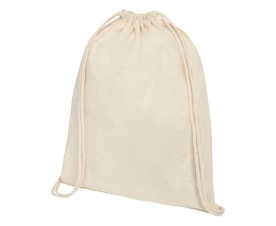 Рюкзак со шнурком Tenes из хлопка 140 г/м², 5-12057506, Цвет: натуральный