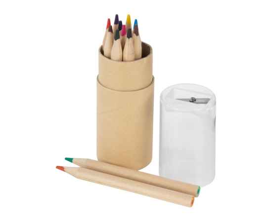 Набор из 12 цветных карандашей Cartoon, 5-10706804, Цвет: прозрачный,натуральный