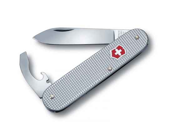 Нож перочинный VICTORINOX Bantam Alox, 84 мм, 5 функций, алюминиевая рукоять, серебристый