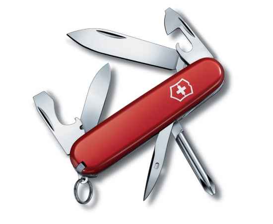 Нож перочинный VICTORINOX Tinker Small, 84 мм, 12 функций, красный