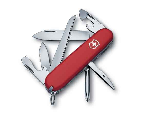 Нож перочинный VICTORINOX Hiker, 91 мм, 13 функций, красный