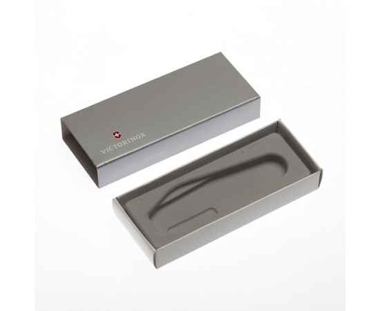 Коробка для ножей VICTORINOX 84 мм толщиной 1-2 уровня, картонная, серебристая
