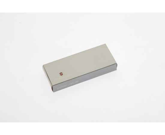 Коробка для ножей VICTORINOX 58 мм толщиной 1-2 уровня, картонная, серебристая