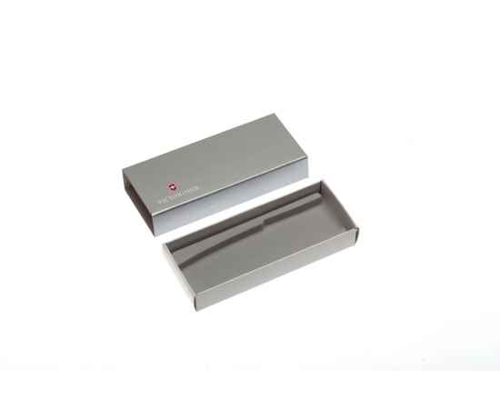Коробка для ножей VICTORINOX 111 мм толщиной до 2 уровней, картонная, серебристая