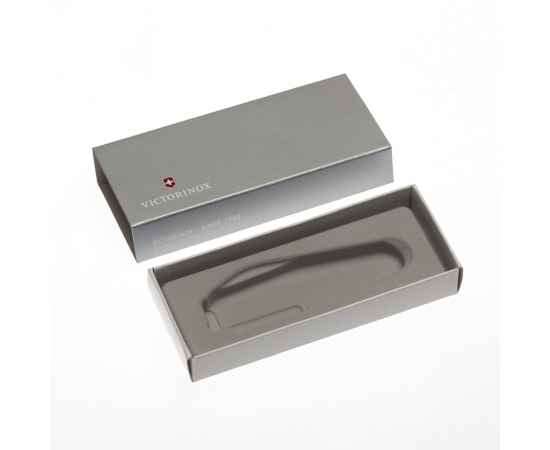 Коробка для ножей VICTORINOX 91 мм толщиной до 2 уровней, картонная, серебристая