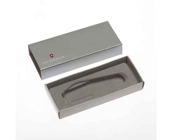 Коробка для ножей VICTORINOX 91 мм толщиной до 3 уровней, картонная, серебристая