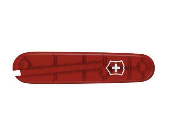 Передняя накладка для ножей VICTORINOX 84 мм, пластиковая, полупрозрачная красная