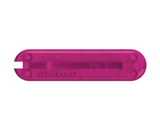 Задняя накладка для ножей VICTORINOX 58 мм, пластиковая, полупрозрачная розовая