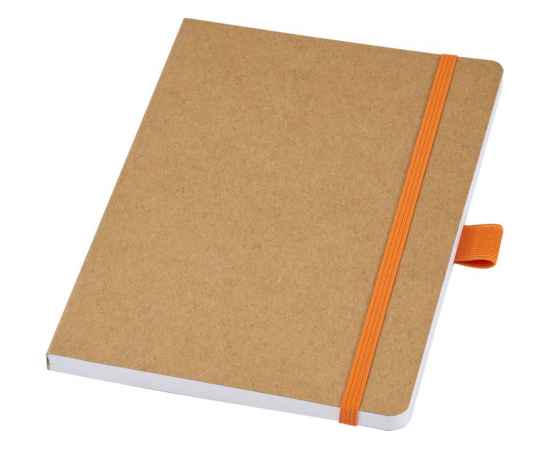 Блокнот В6 Berk из переработанной бумаги, 10781531, Цвет: оранжевый