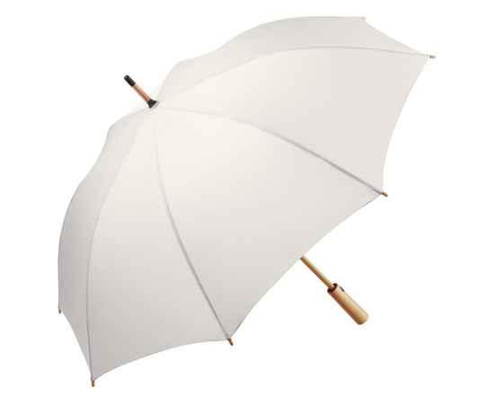 Бамбуковый зонт-трость Okobrella, 100110, Цвет: белый,натуральный