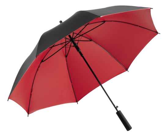 Зонт-трость Double face, 100099, Цвет: черный,красный