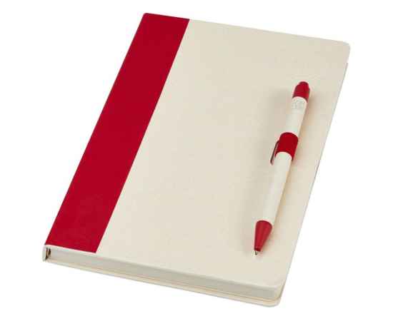 Блокнот A5 Dairy Dream с шариковой ручкой, 10781121, Цвет: красный,бежевый