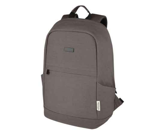 Противокражный рюкзак Joey для ноутбука 15,6 из переработанного брезента, 12067782, Цвет: серый