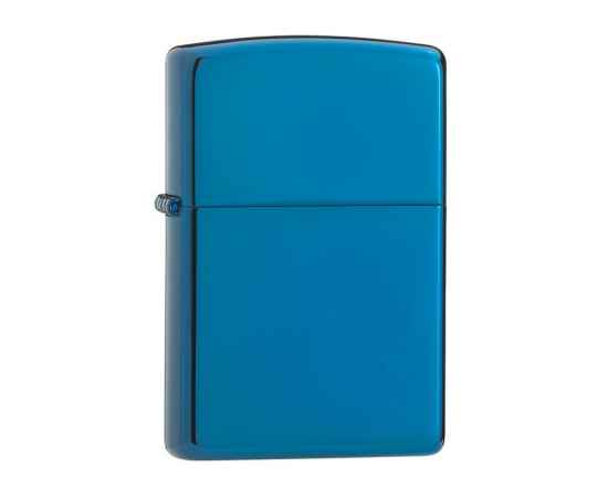 Зажигалка ZIPPO Classic с покрытием Sapphire™, 422113, Цвет: синий