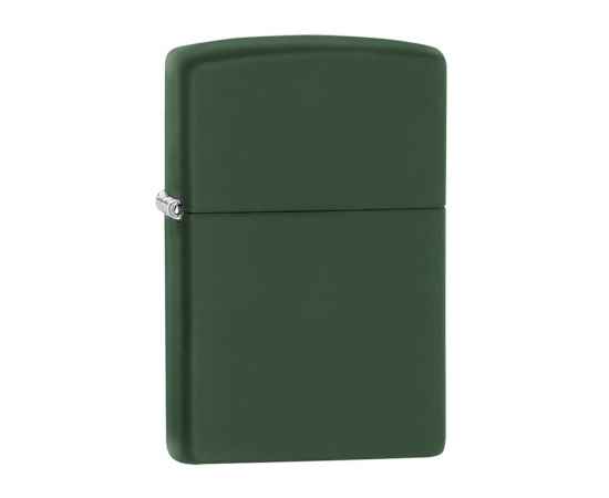 Зажигалка ZIPPO Classic с покрытием Green Matte, 422127, Цвет: зеленый