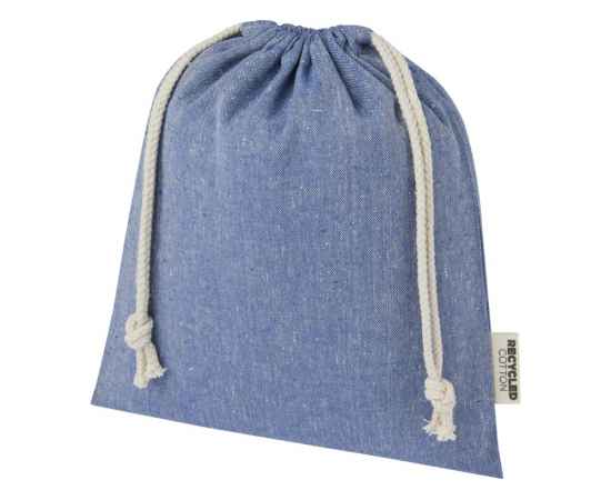Средняя подарочная сумка Pheebs из переработанного хлопка 1,5 л, 1,5л, 12067150, Цвет: синий, Размер: 1,5л