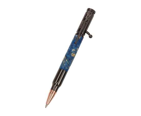 Ручка шариковая Кап клена, 101005, Цвет: голубой,зеленый,темно-стальной