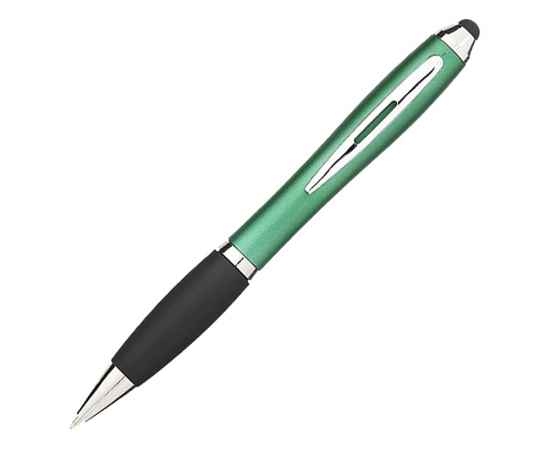 10690304 Ручка-стилус шариковая Nash, Цвет: черный,зеленый, Размер: синие чернила