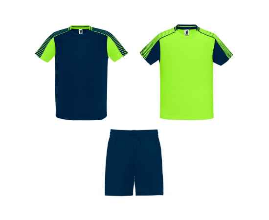 Спортивный костюм Juve, унисекс, M, 525CJ22255M, Цвет: navy,неоновый зеленый, Размер: M