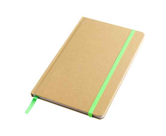 Блокнот &quot;Элвин&quot; с линованными страницами, зеленый, Цвет: зеленый
